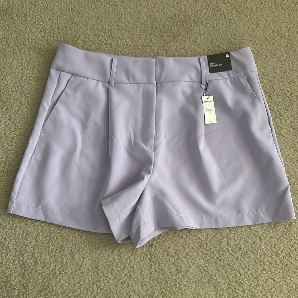 NWT Express super high rise shorts